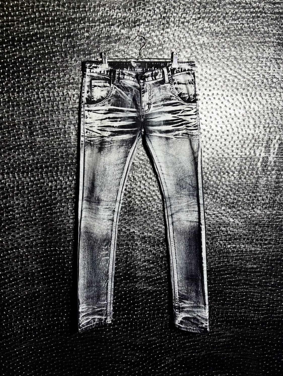 Collin 워싱 슬림 팬츠 상품이미지1