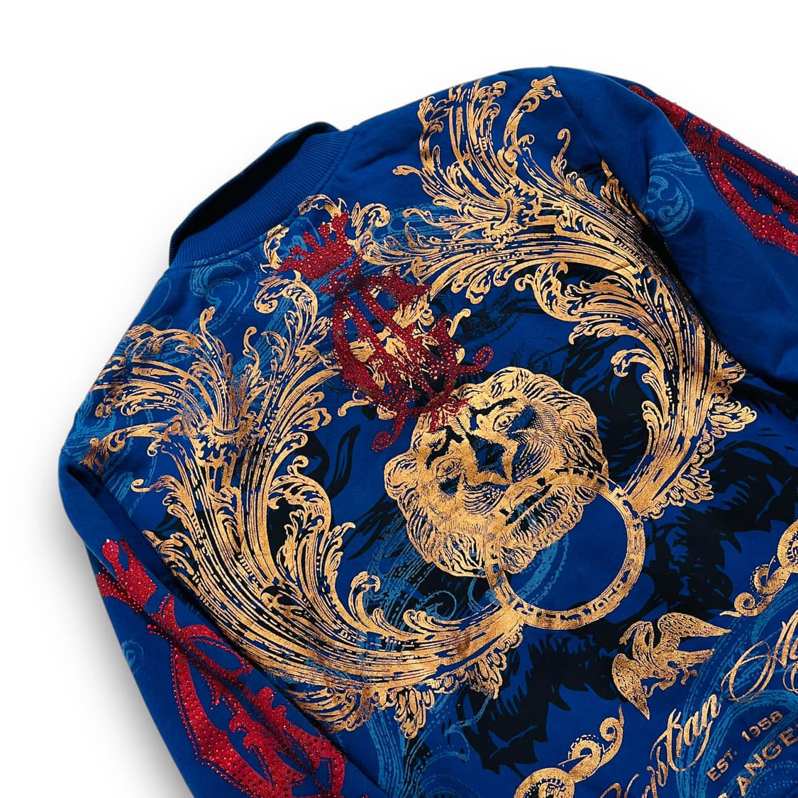 크리스찬 오디저 골드 라이언 킹 블루 투웨이 집업 상품이미지5