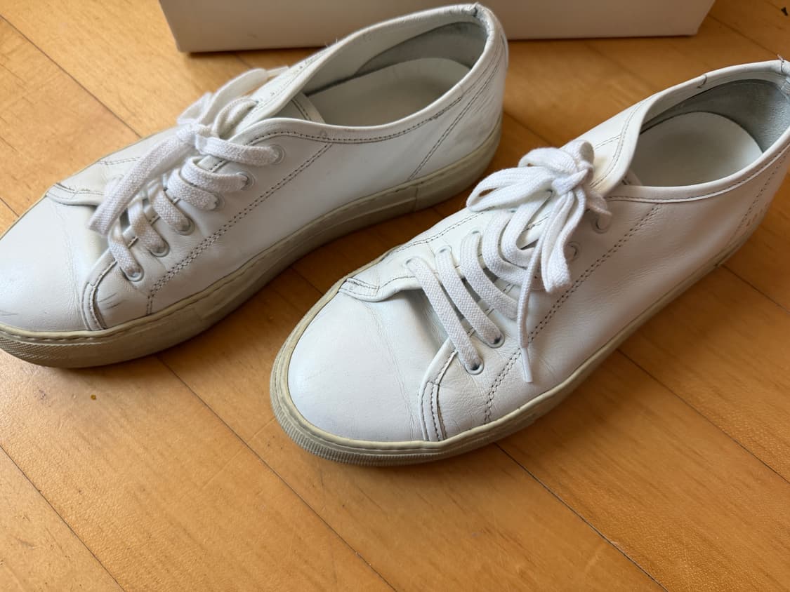 커먼프로젝트 아킬레스 로우 화이트 스니커즈 240 상품이미지1