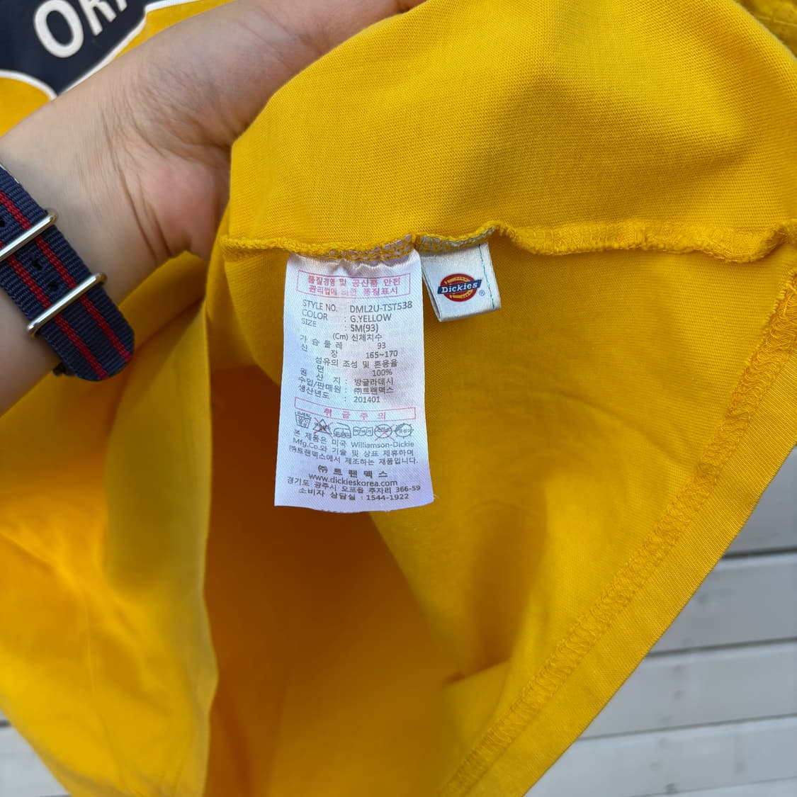 Dickies 디키즈 반팔 티셔츠 상품이미지6