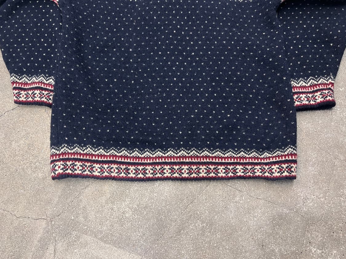 노르웨이 노르딕 울 스웨터  상품이미지8