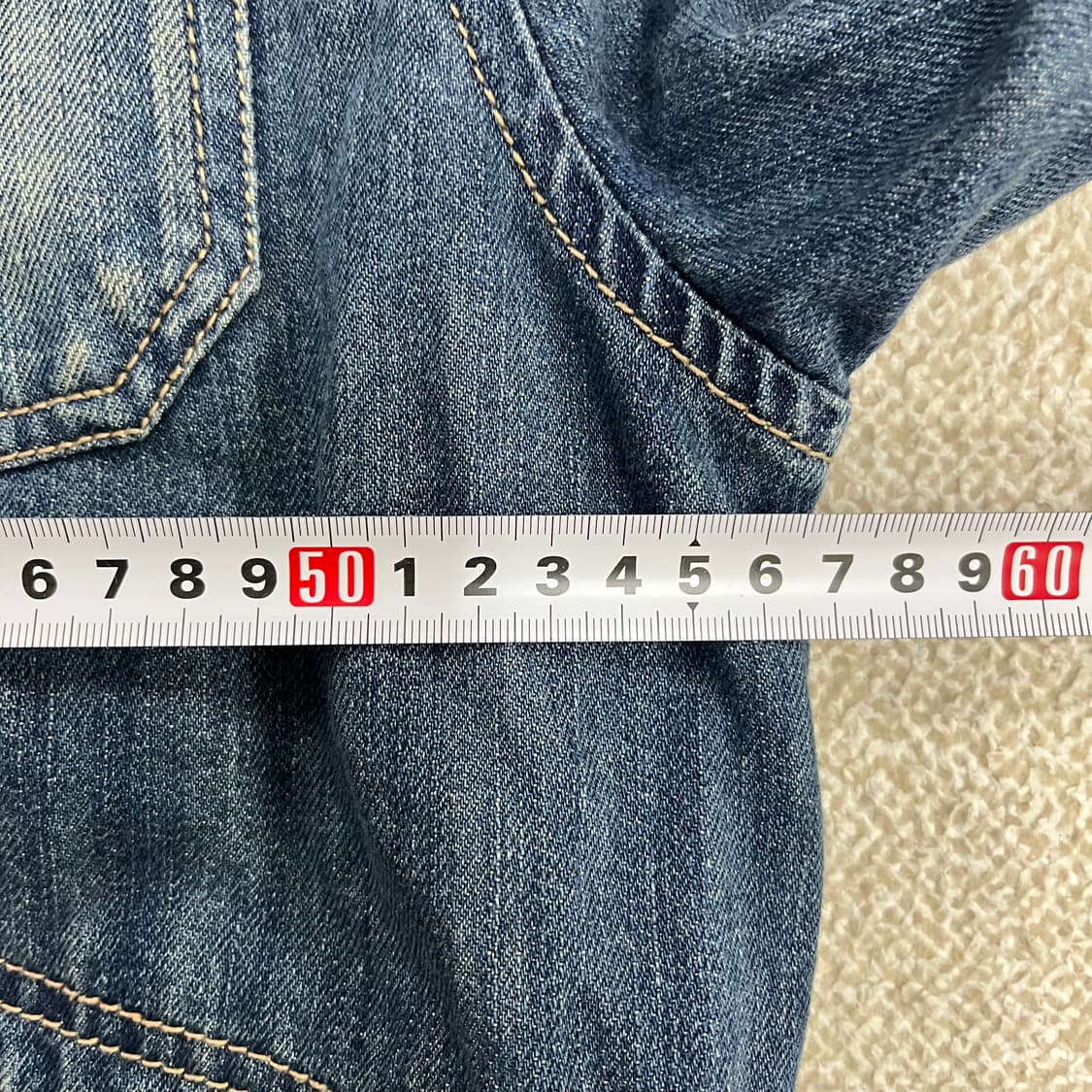 100 에드윈 데님 바이커 라이딩 자켓 0202M1 상품이미지6