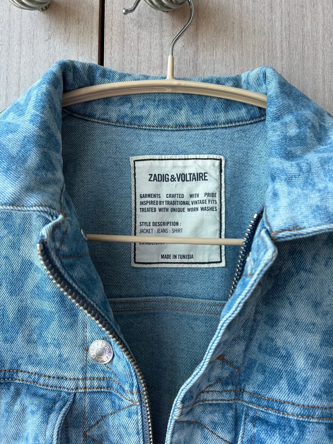 쟈딕앤볼테르 청자켓 상품이미지3