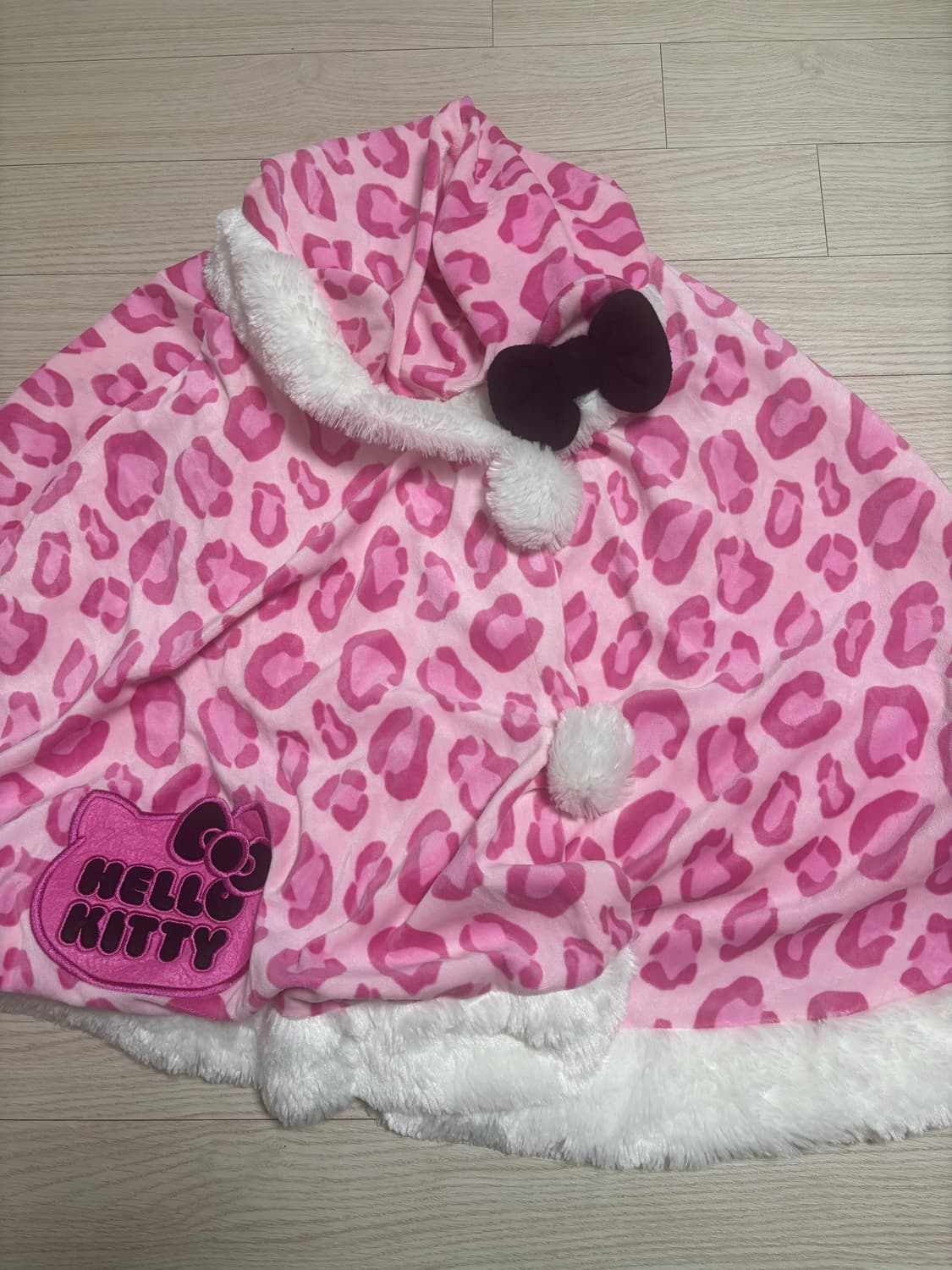 빈티지 헬로키티 레오파드 케이프 상품이미지1