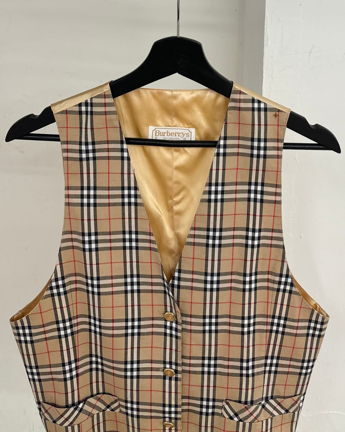 버버리 노바 체크 테일러드 베스트 상품이미지2