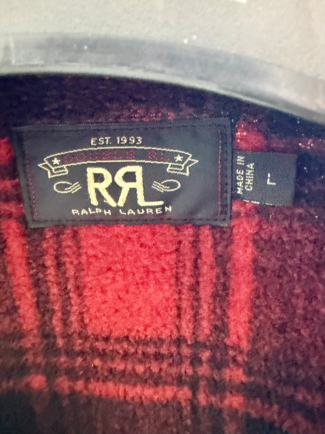 RRL / 30s 스포츠자켓 웨스턴 플리스 레드 / L 상품이미지5