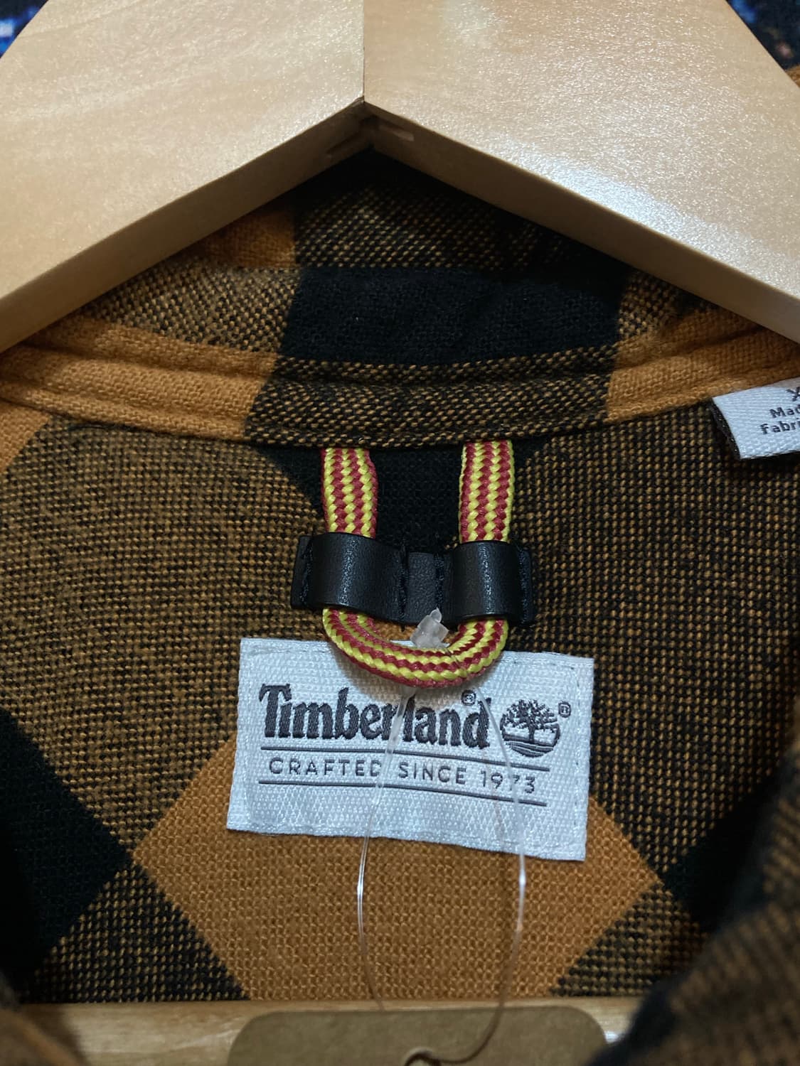 ⚜️Timberland(팀버랜드) 옐로우 쉐르파 버팔로 오버셔츠 상품이미지5