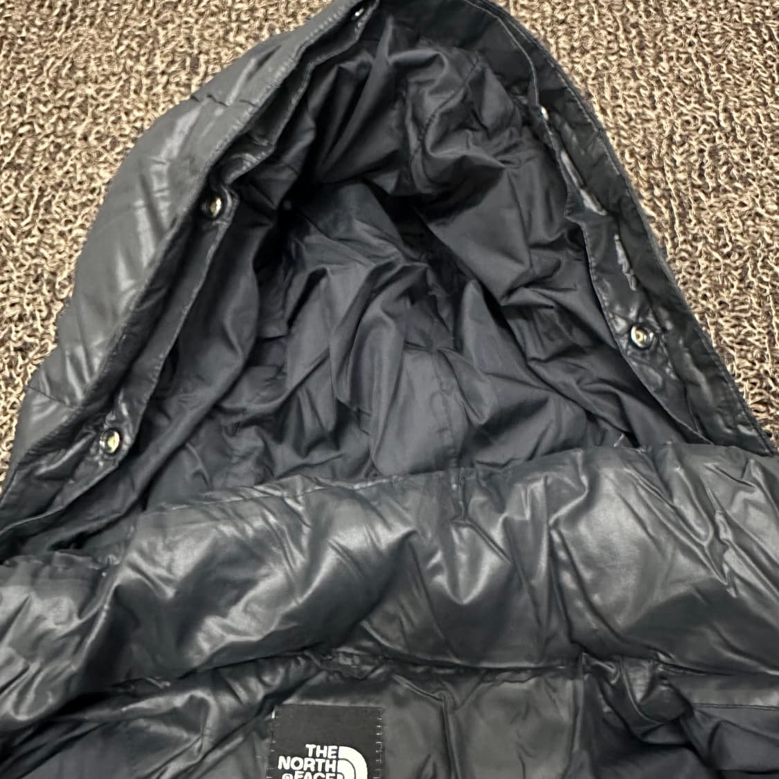 노스페이스 700 여성 구스다운 패딩 블랙 80사이즈 상품이미지7