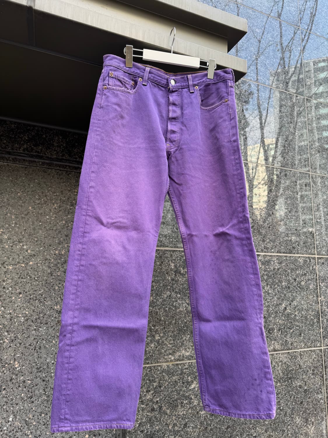 90s 리바이스 501 퍼플데님 상품이미지1