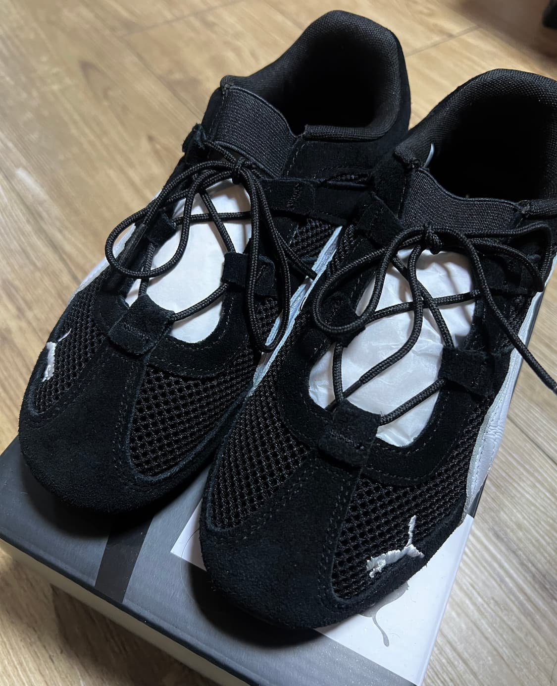 푸마 스피드캣 고 우먼스 - 블랙:화이트 245 상품이미지1