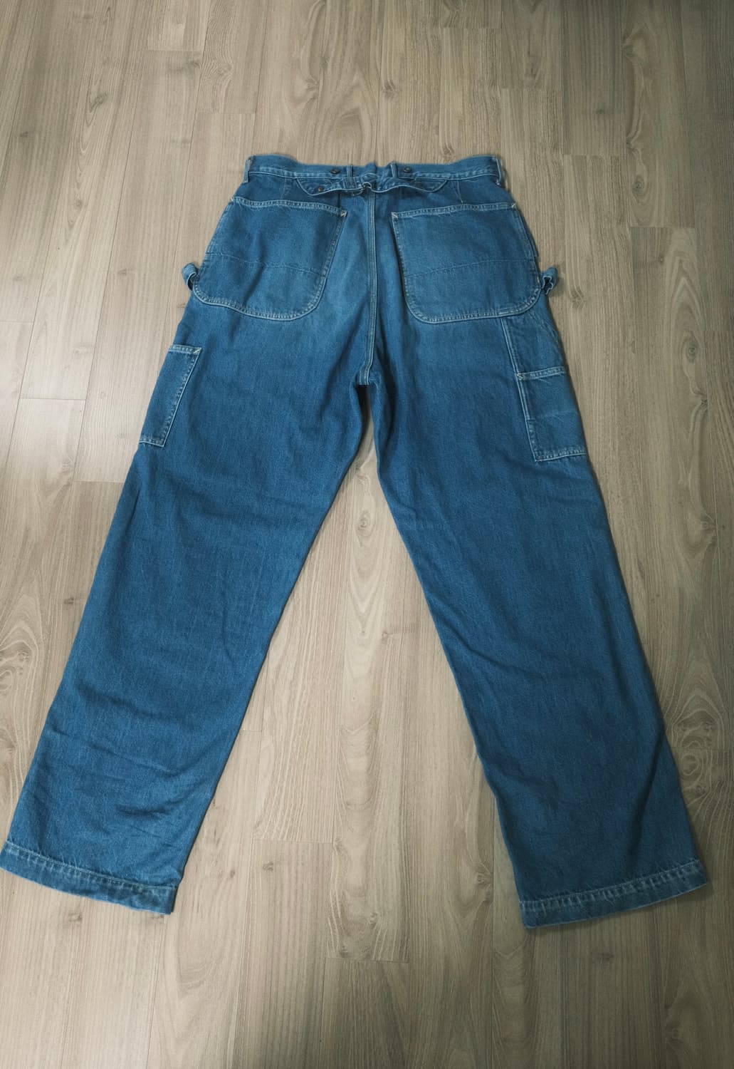 캐피탈 럼버 팬츠 인디고 프로세싱 3사이즈 상품이미지6