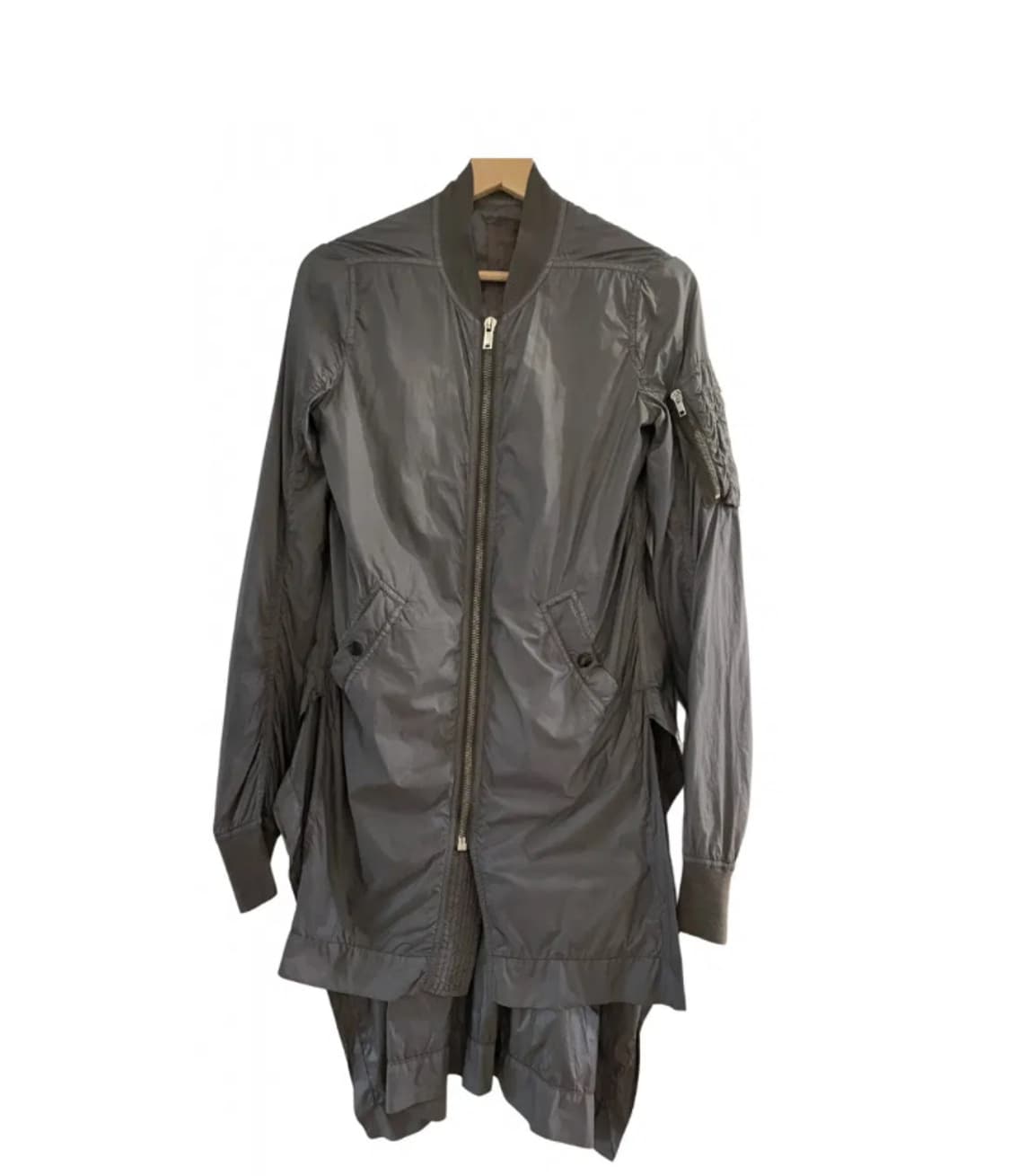 릭오웬스 다크쉐도우 봄버 롱 자켓 사이드슬릿 상품이미지1