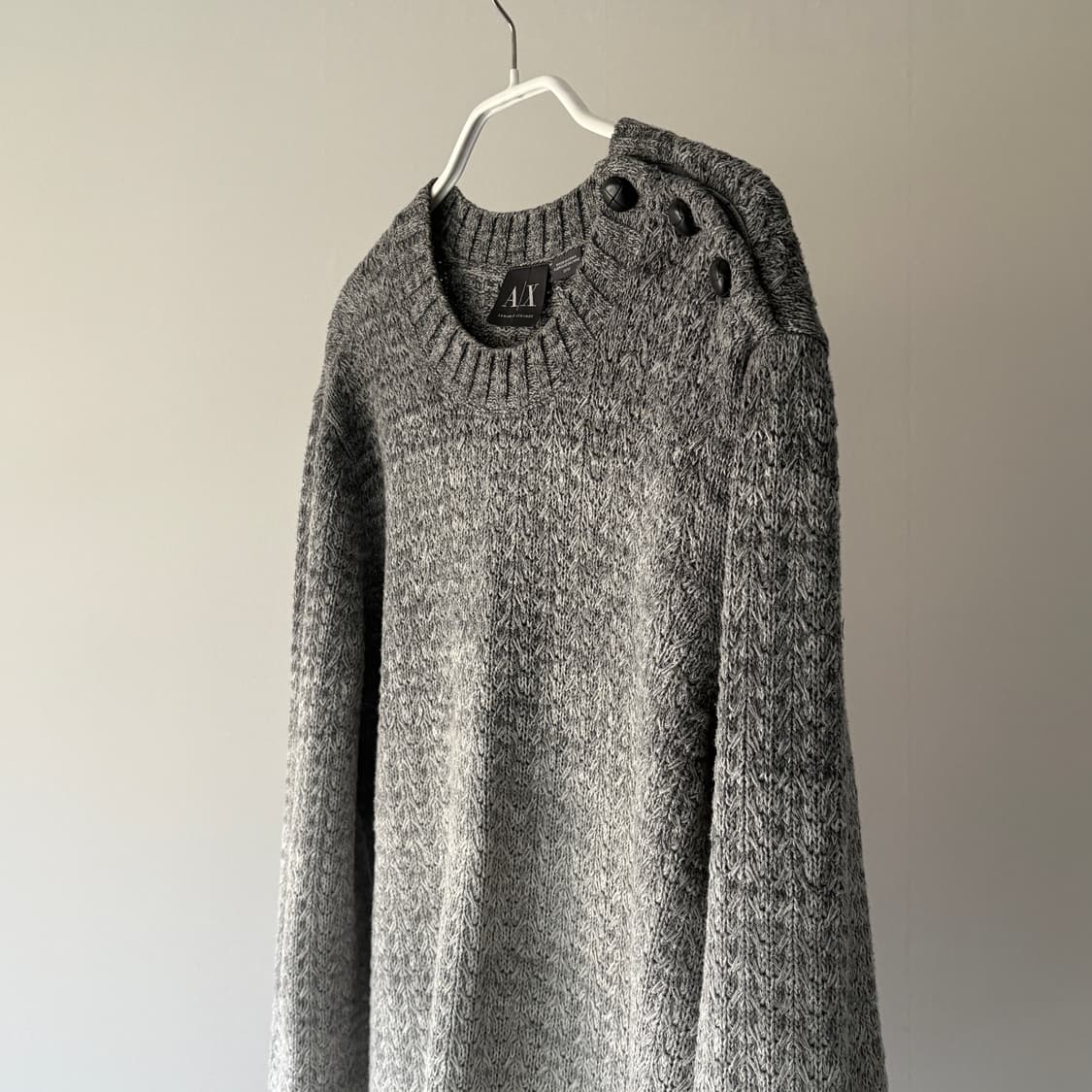  ▫️Armani Exchance Button Knit 상품이미지5