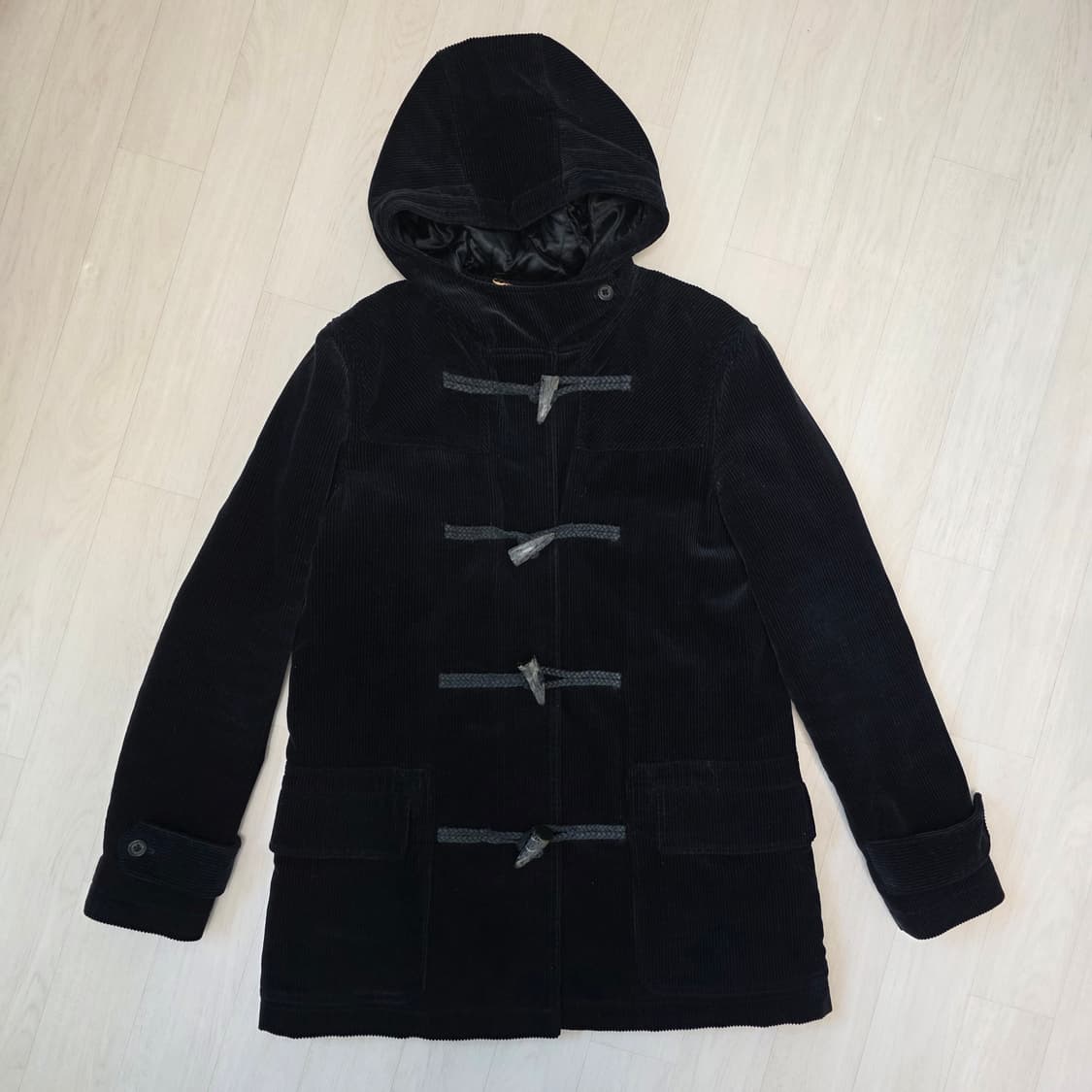 [국내유일] 랄프로렌 코듀로이(골덴) 더플 떡볶이 코트 상품이미지1