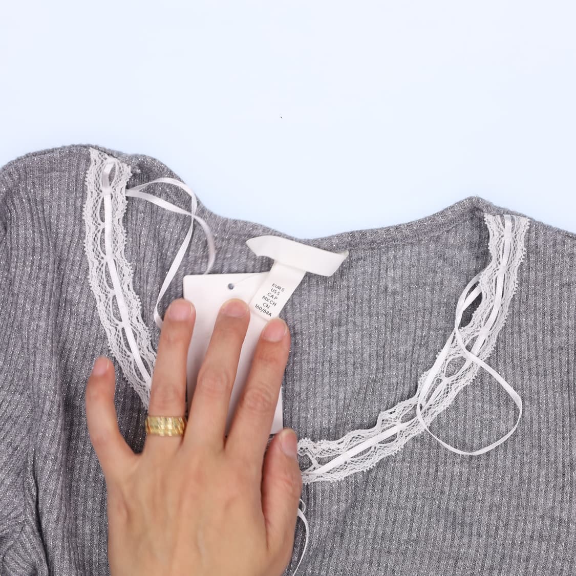 S 새상품 H&m 긴팔 니트 0428H 상품이미지3