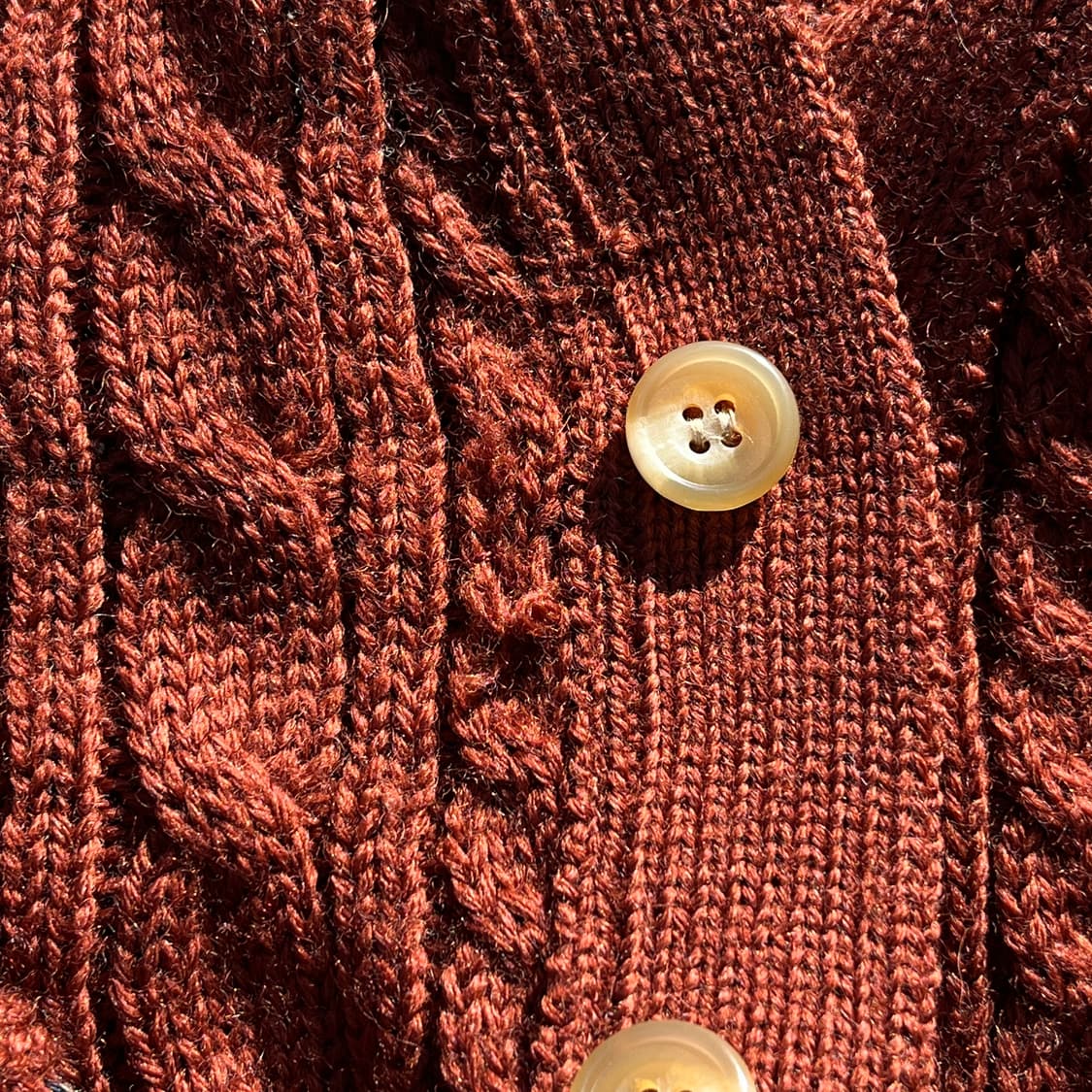 일본 빈티지 울 100 빈티지 가디건 (실측확인) 상품이미지6