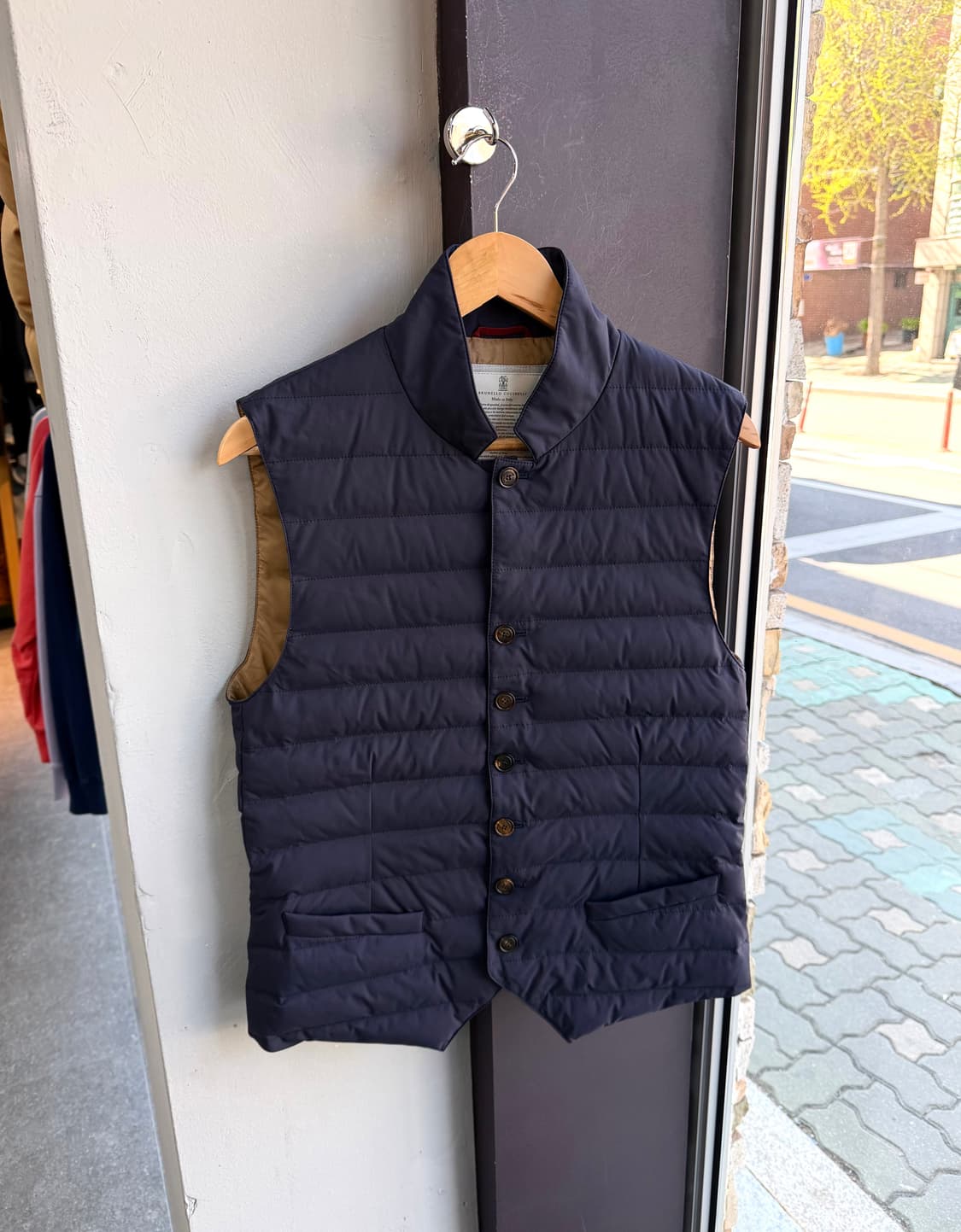 M/ 브루넬로쿠치넬리 구스다운 조끼 패딩 상품이미지2