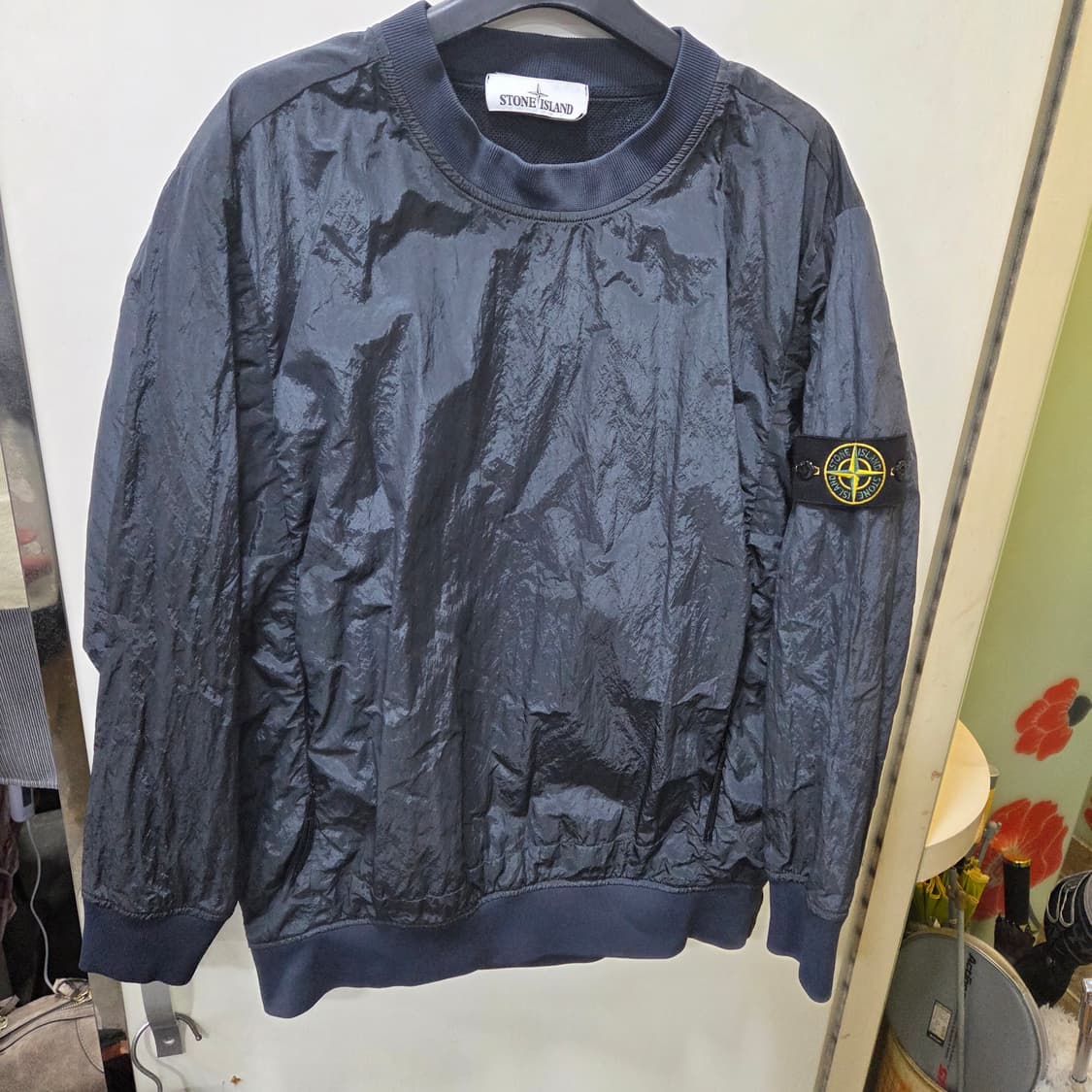 스톤아일랜드 나이론 메탈 맨튼맨 상품이미지1