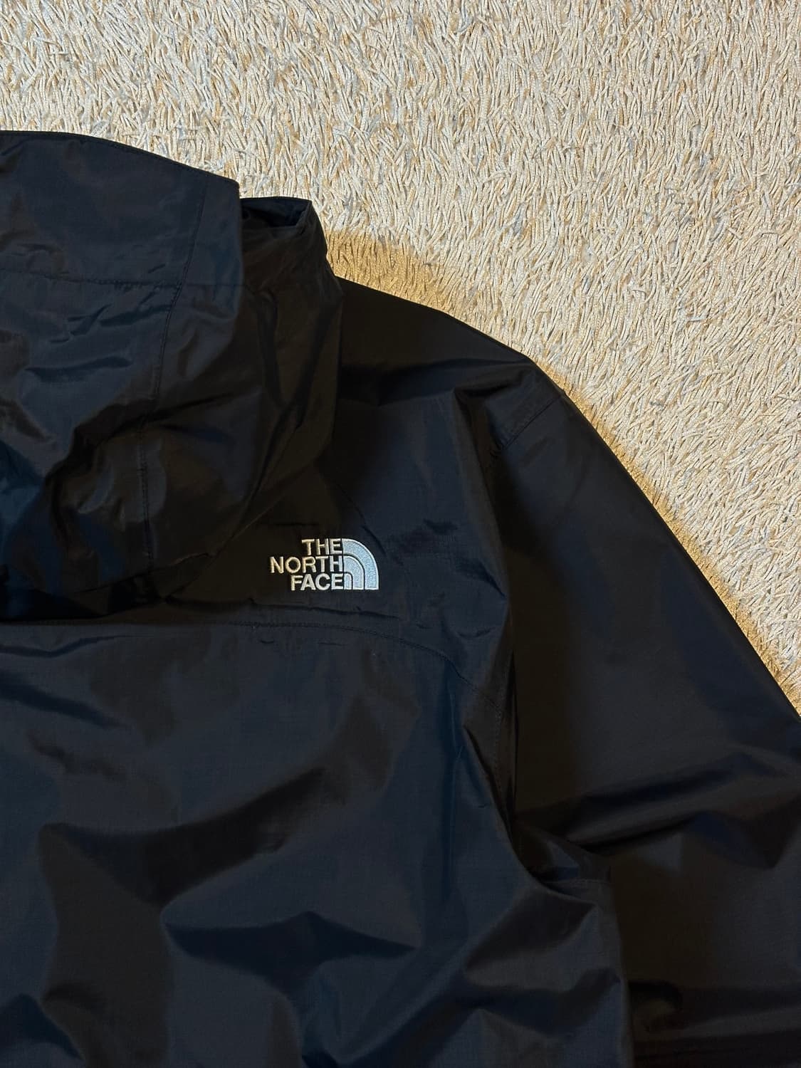 노스페이스 드라이벤트 투웨이 나일론 후드 바람막이 자켓 블랙 상품이미지4