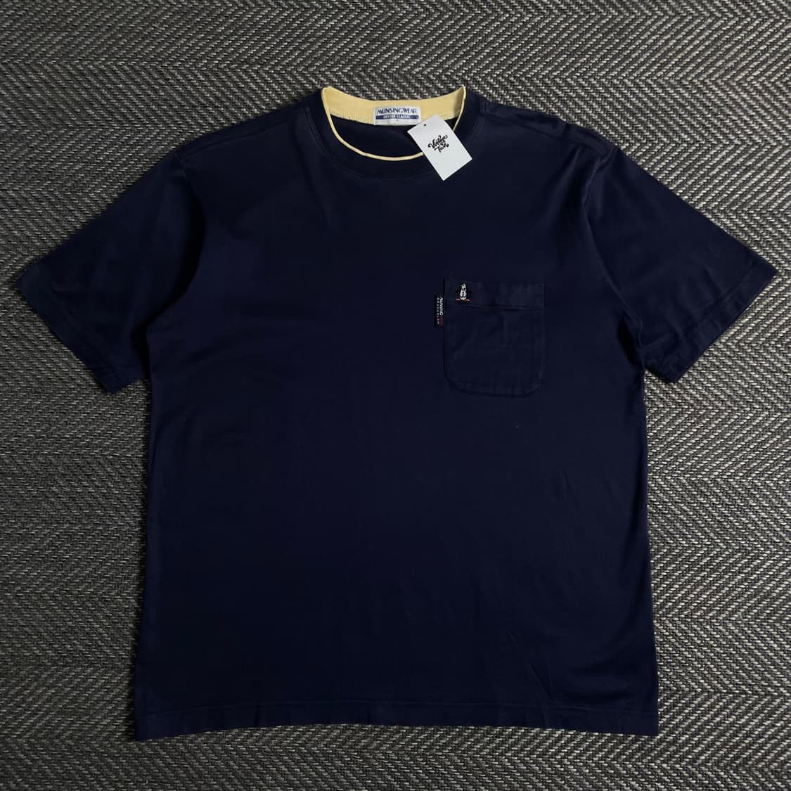 먼싱웨어 클래식 포켓 반팔 티셔츠o 3704 상품이미지1