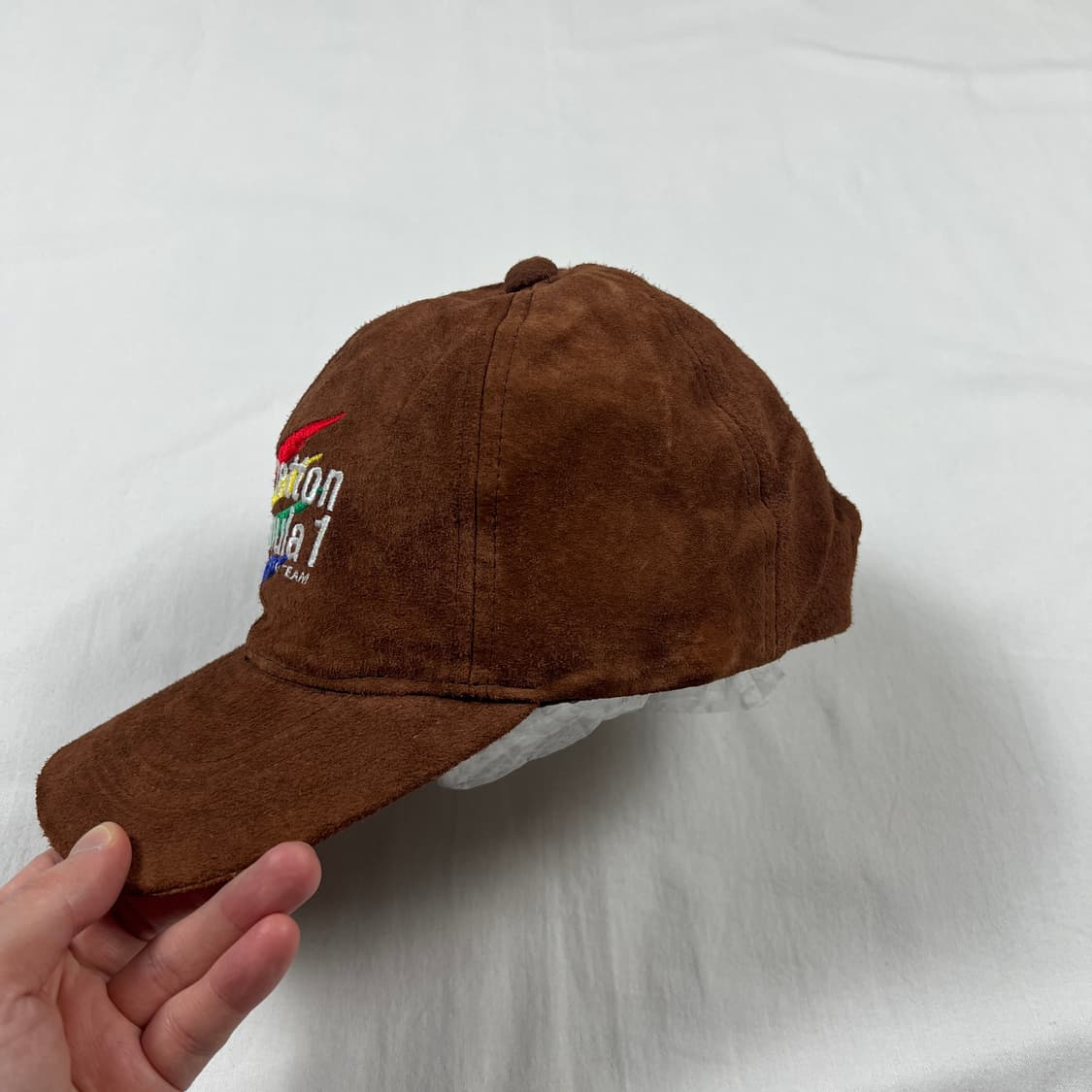 90‘s 베네통포뮬러1 bf1 로고 스냅 캡 모자 상품이미지4