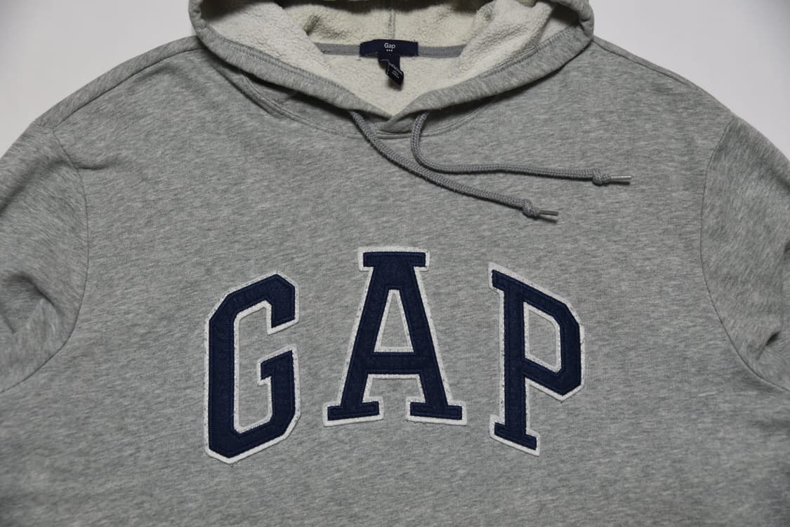 GAP 갭 기모 후드티 XL 회색 상품이미지2