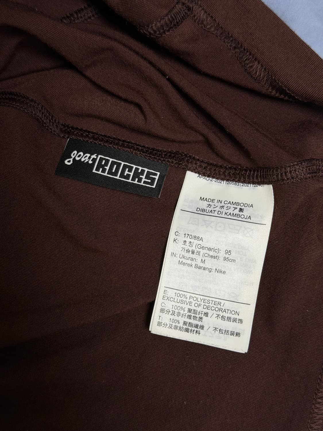 나이키 ACG 드라이핏 ADV 고트 락스 티셔츠 어스 브라운 상품이미지8