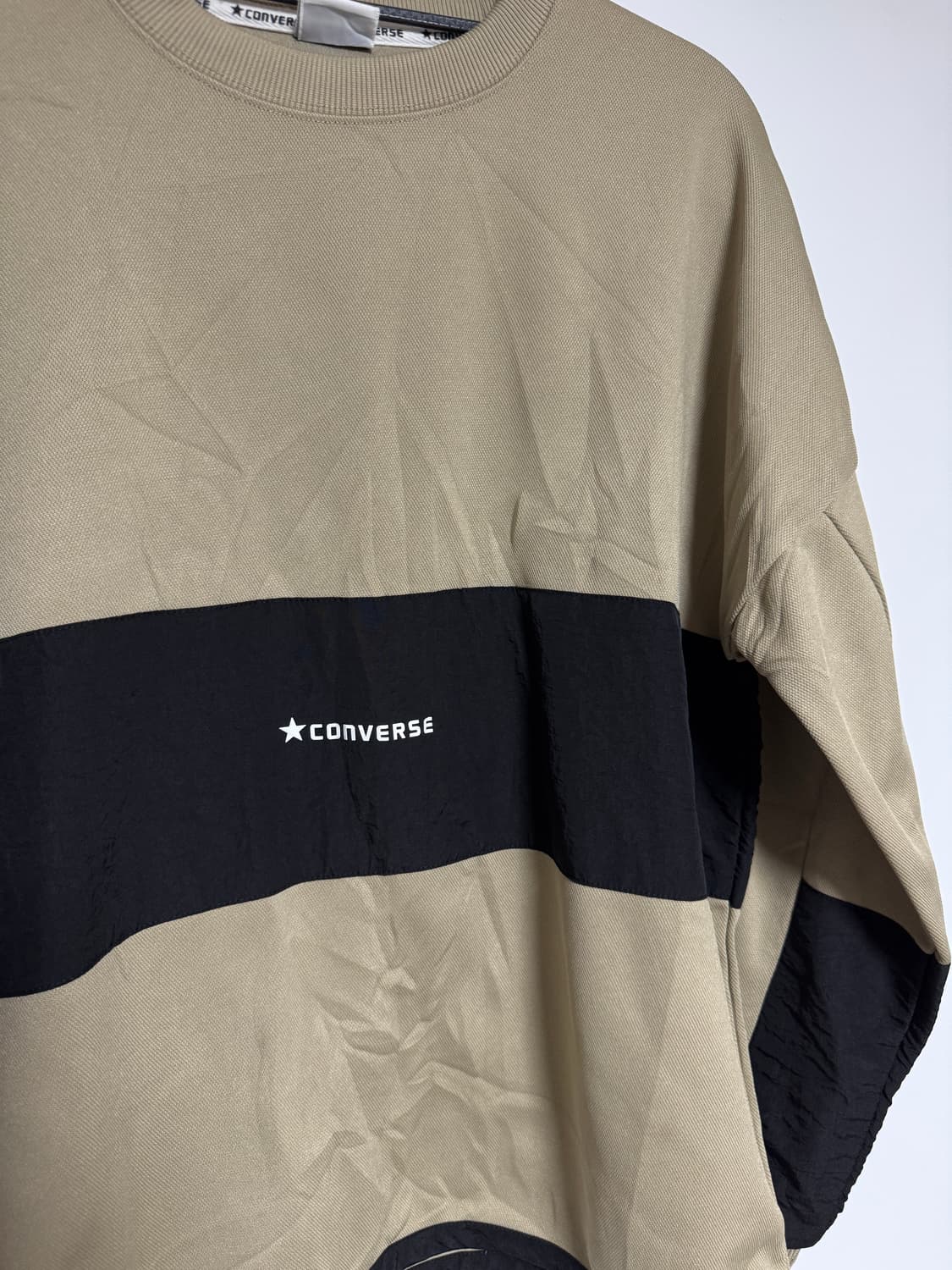 일본 컨버스 배색 맨투맨 95-100 상품이미지8