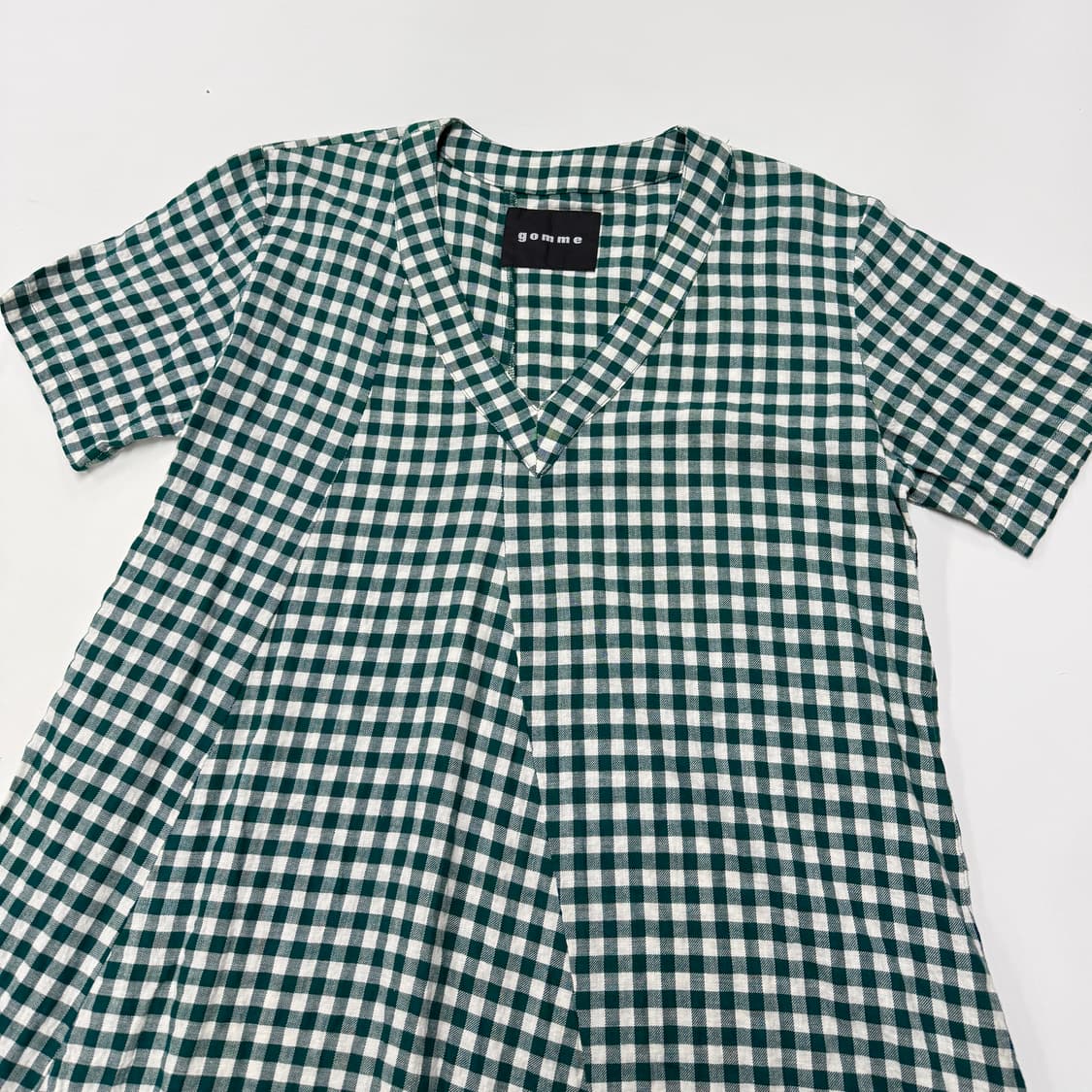 Gomme gingham check dress 상품이미지3