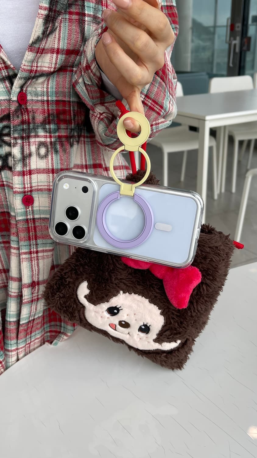 SNS 인기 핫템 [MagSafe] 3단 멀티 폴딩 컬러링 그립톡 상품이미지2