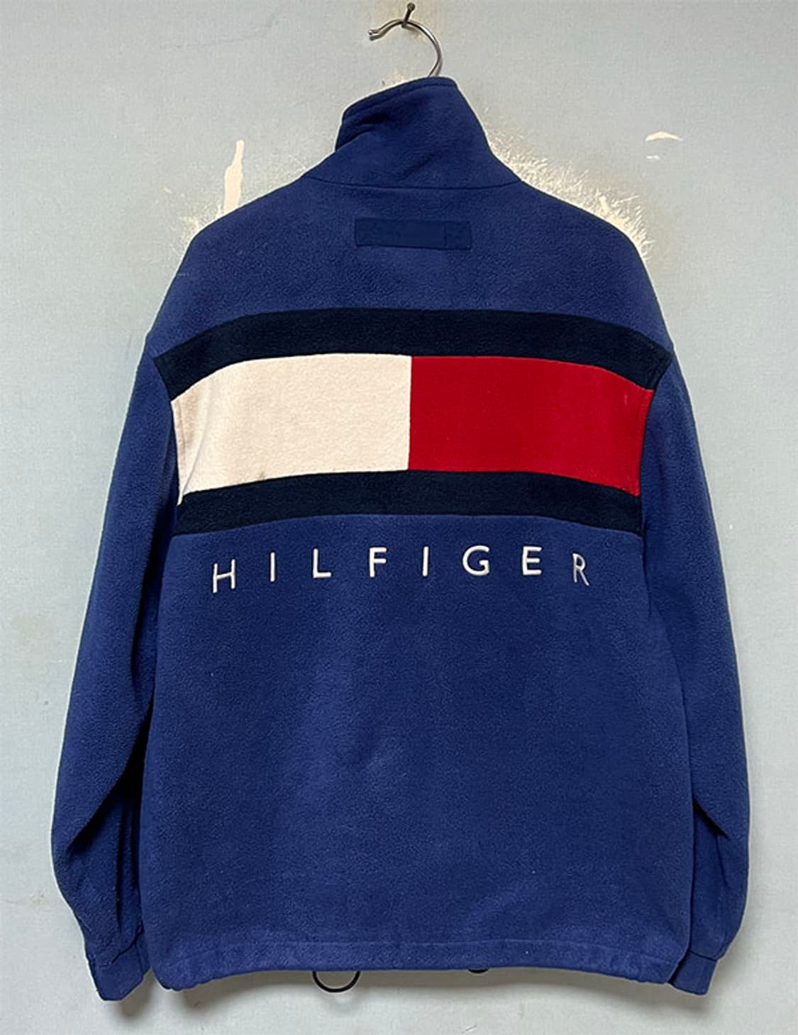 타미힐피거 90's 남자 후리스점퍼 추동 오버핏 L 100  상품이미지2