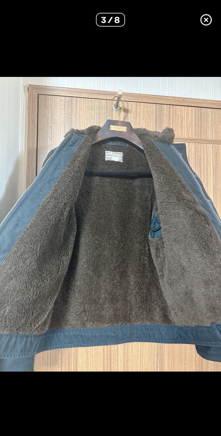 리얼맥코이 N-1 덱자켓 네이비[38] 상품이미지3