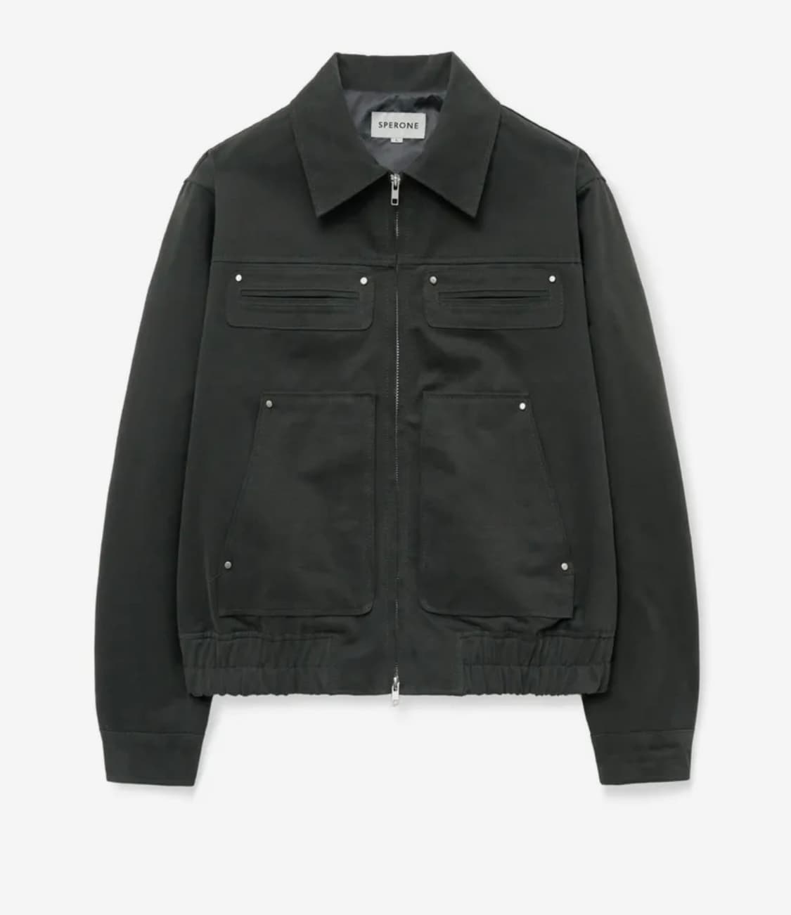 스페로네 블루종 자켓 차콜 새상품 L 상품이미지1