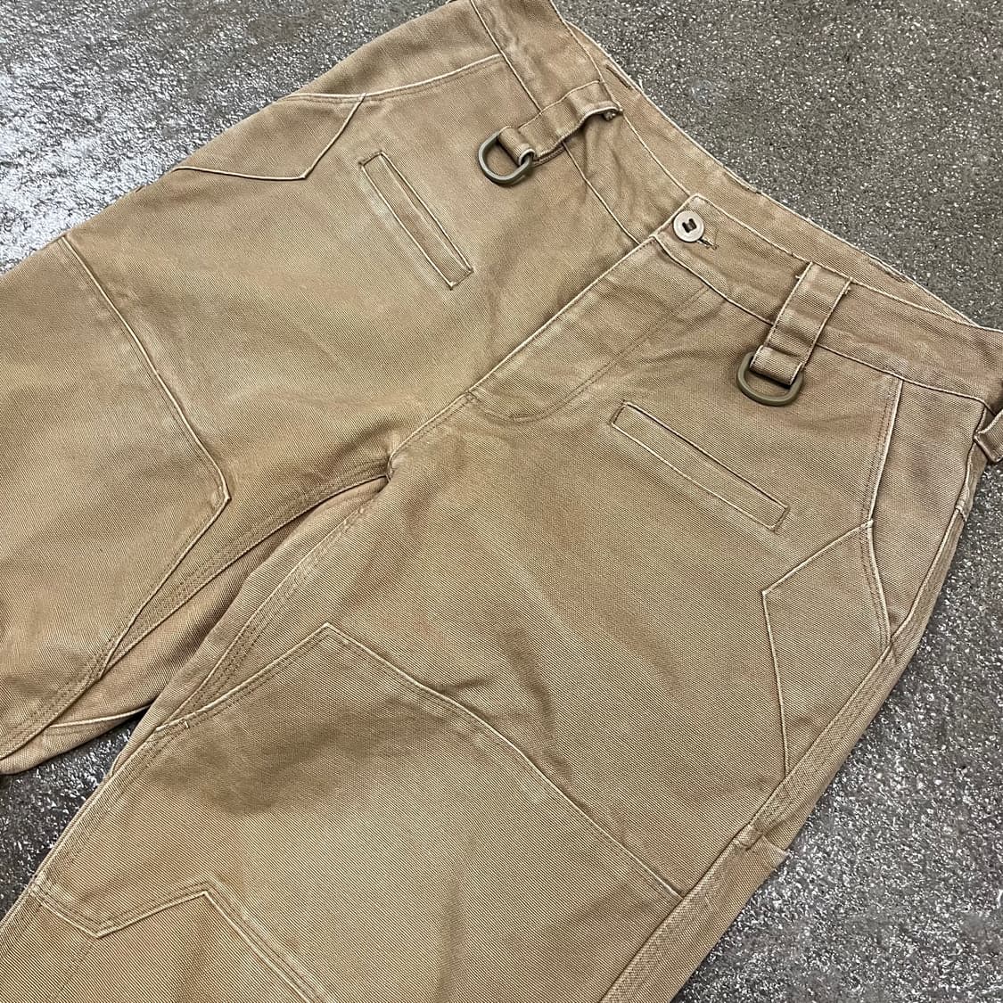 빈티지 덕캔버스 더블니 워크 팬츠 (32“) 상품이미지3