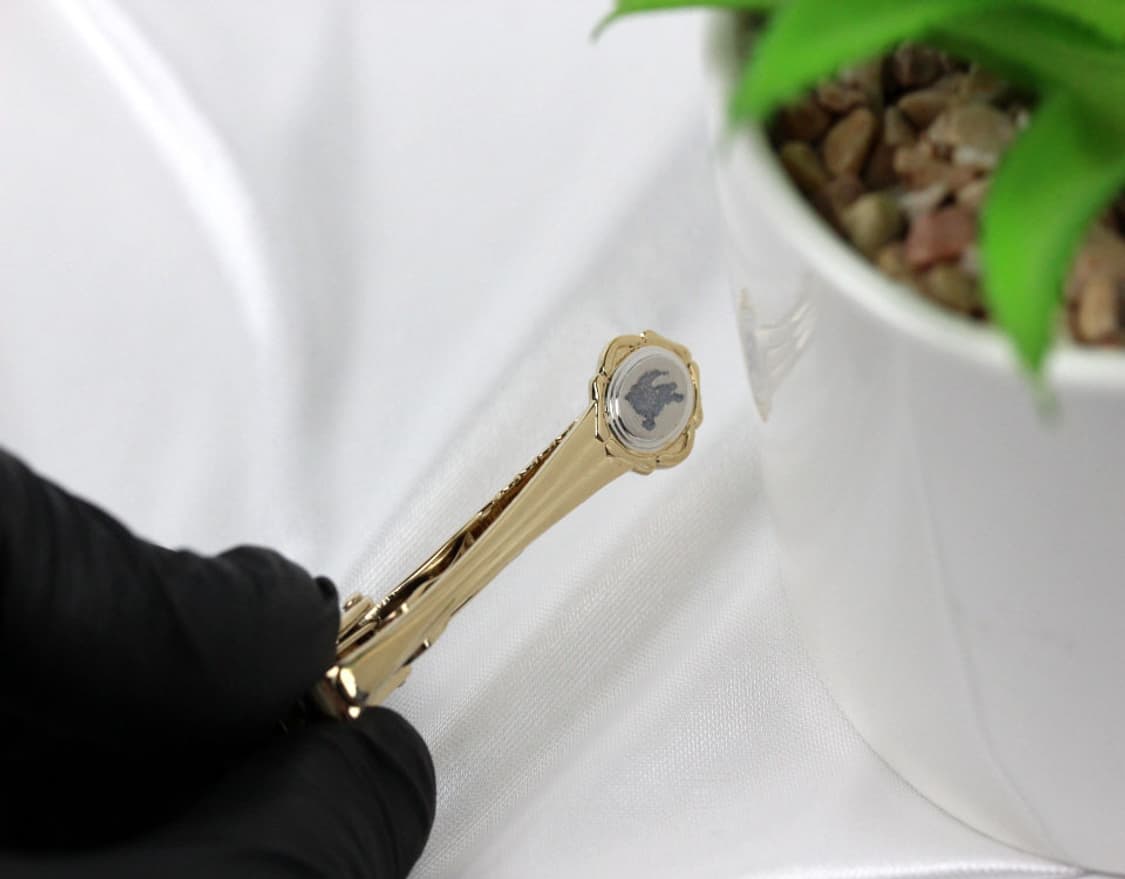 버버리 A+등급 5cm 남자 명품 넥타이핀 빈티지 상품이미지4