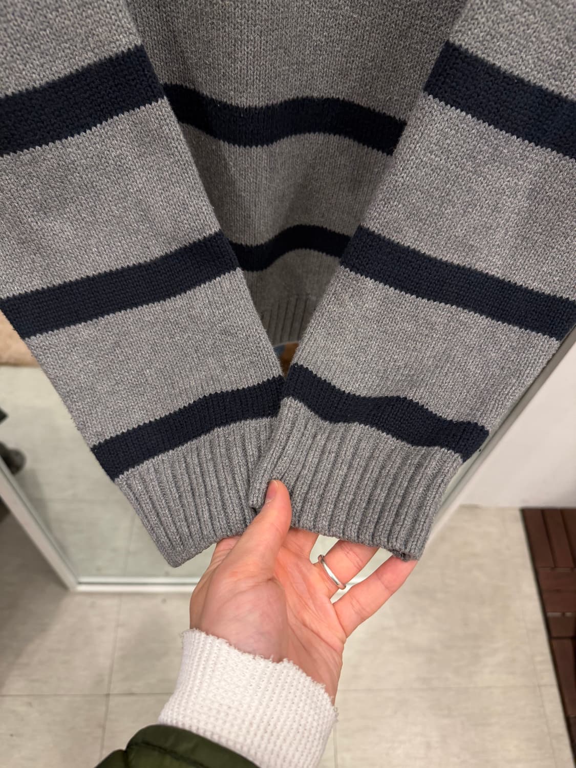 Chaps Ralph Lauren 챕스 랄프로렌 스트라이프 크루넥 니트 상품이미지4