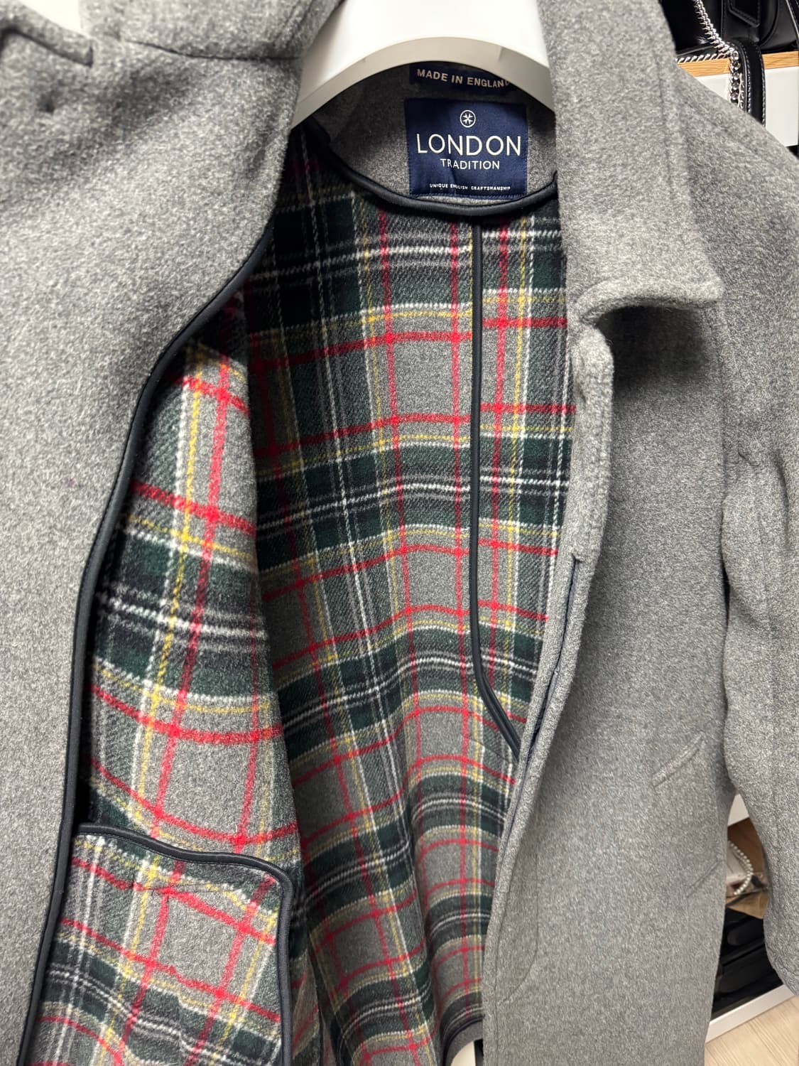 런던트레디션 발마칸 코트 (40) 그레이 상품이미지3