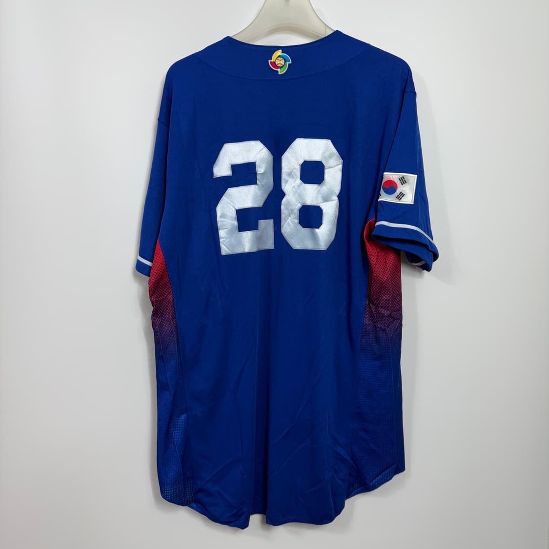 월드베이스볼클래식 WBC 28(장원준) 주문제작 공식 마킹유니폼 상품이미지2