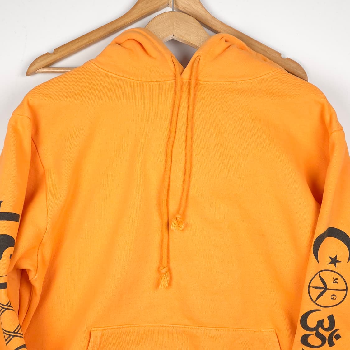 미스터그린 라이프스토어 코튼 후드티 오렌지 (L) 상품이미지3