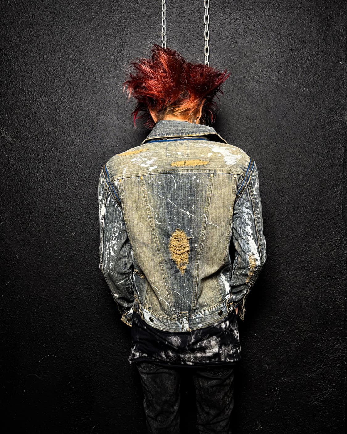 Reworked Paint & Damage Denim Jacket 상품이미지5