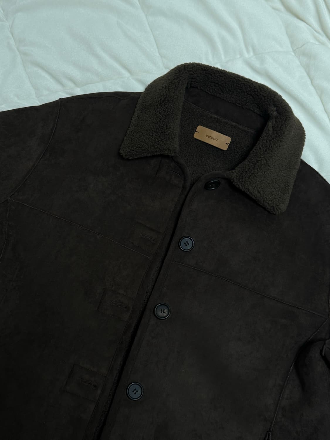 (verbom) Reversible Suede Mustang_다크브라운 상품이미지1