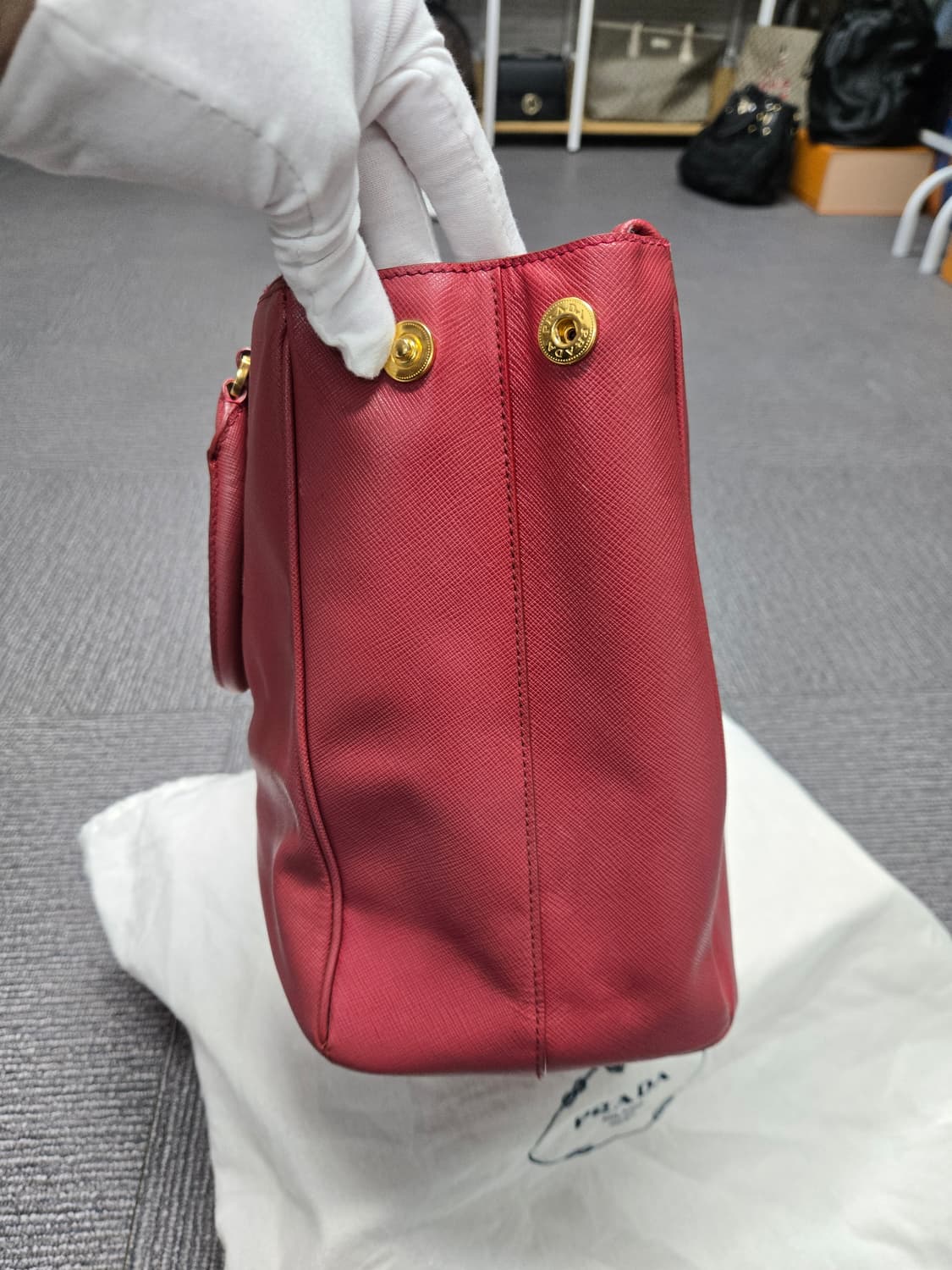 [특가][정품]프라다 사피아노 토트백 상품이미지5