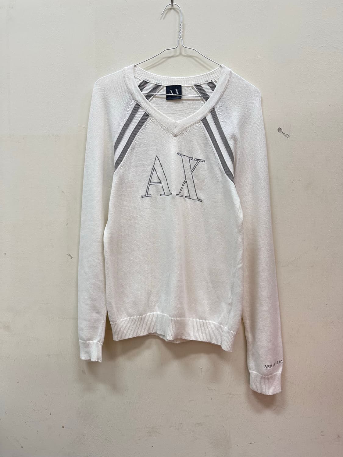 아르마니익스체인지 브에넥 니트 상품이미지3