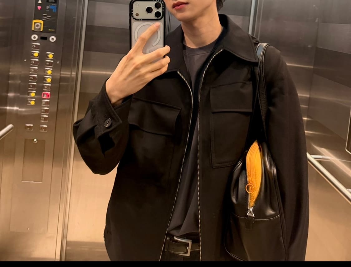 아트이프액츠 블루종 블랙 L 상품이미지4