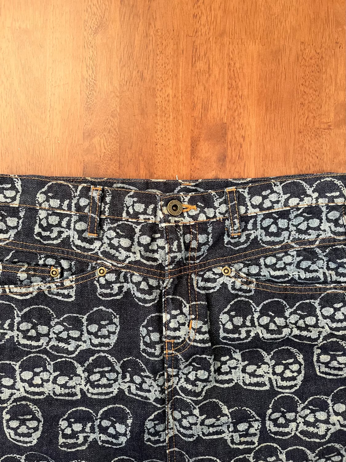 히스테릭 글래머 해골 스커트 상품이미지3