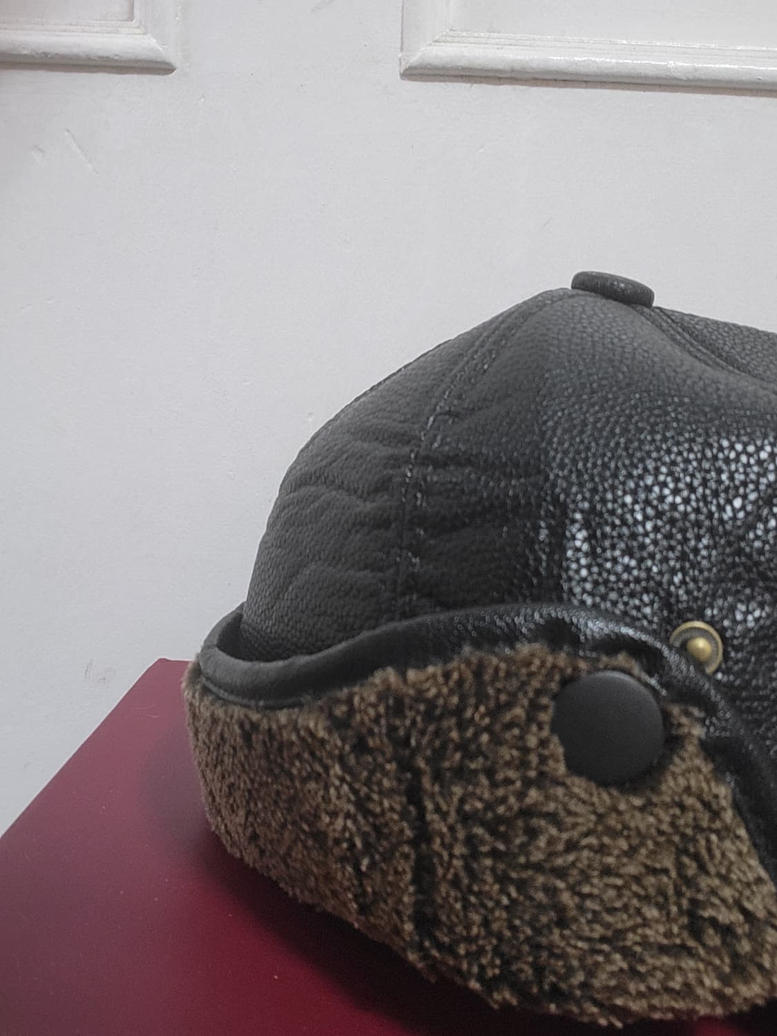 새제품 군밤 모자 겨울 남자 털 귀달이 모자 상품이미지3