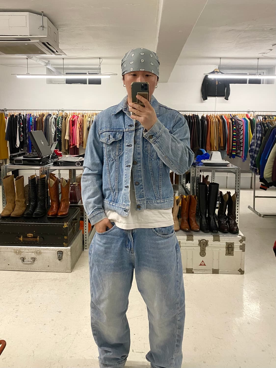 70s LEVI'S denim jacket 70년대 리바이스 데님 자켓 상품이미지2