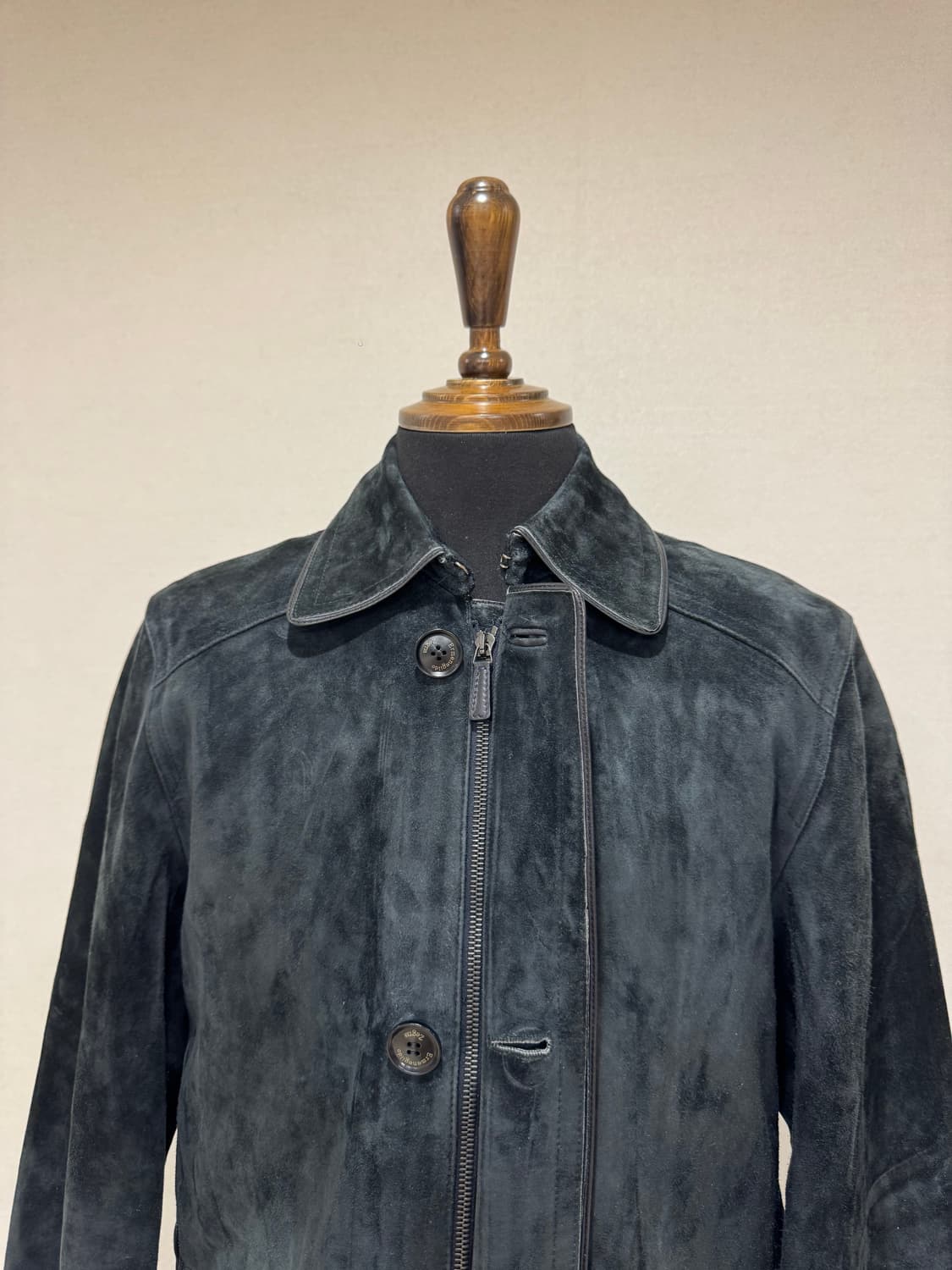 Ermenegildo Zegna 스웨이드 레더 코트 (Made in It 상품이미지8