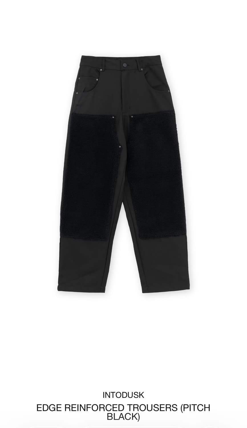 인투더스크 블랙 팬츠 상품이미지2