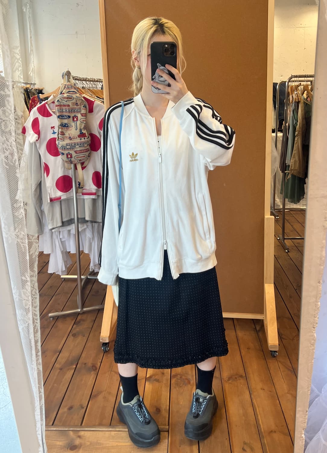 아디다스 화이트 져지  상품이미지3